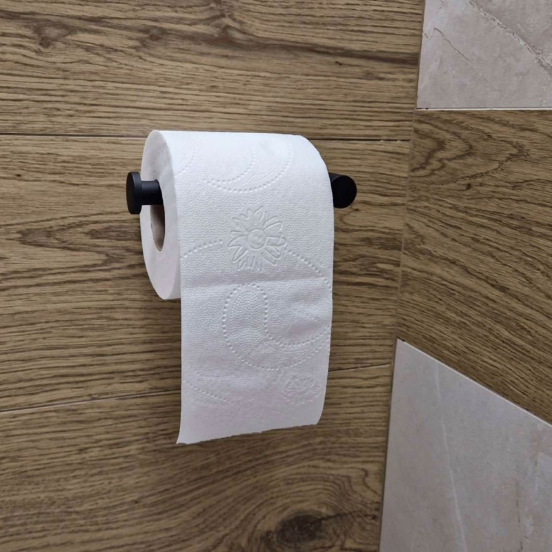 Tualetinio Popieriaus Laikiklis, Juodas