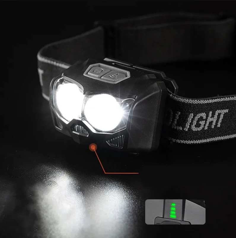 Led Galvos Žibintas