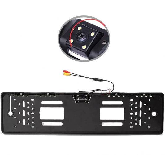 Atgalinė Kamera Su Numerio Rėmeliu