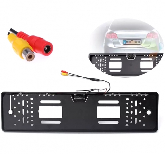 Atgalinė Kamera Su Numerio Rėmeliu