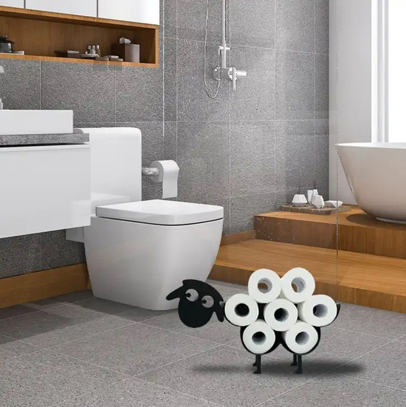 Wc Popieriaus Laikiklis - Avis, Juodas