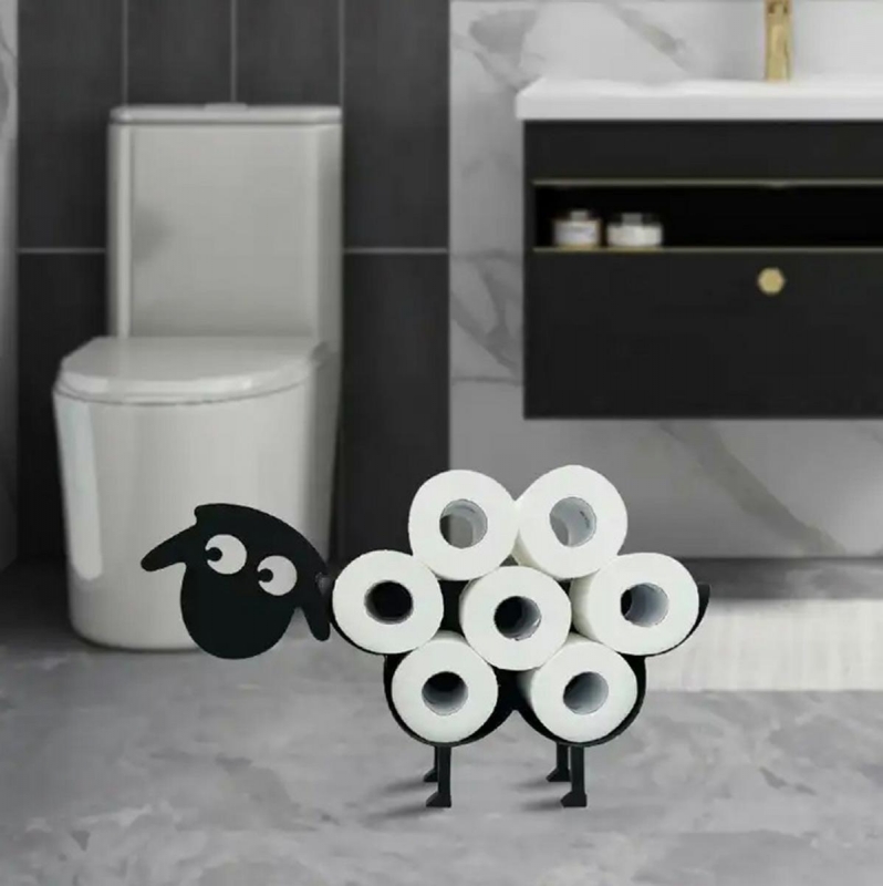 Wc Popieriaus Laikiklis - Avis, Juodas