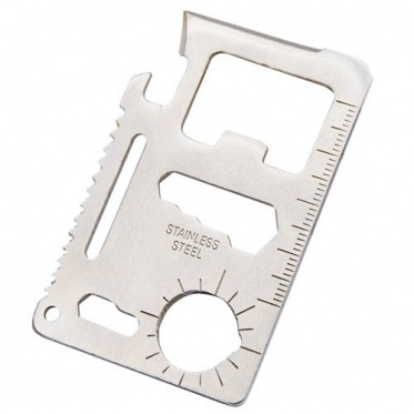 Nerūdijančio plieno kortelė su 11 skirtingų funkcijų