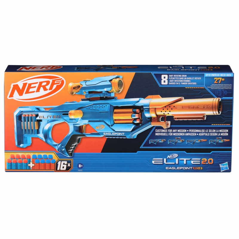 Nerf Elite 2.0 Šautuvas Eaglepoint Rd 8