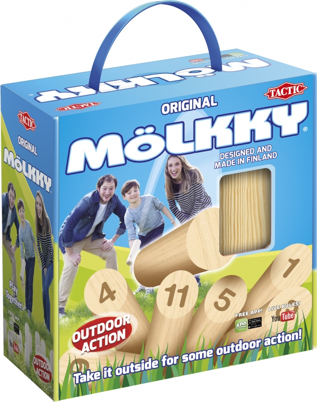 Tactic Mölkky Kartoninėje Dėžutėje