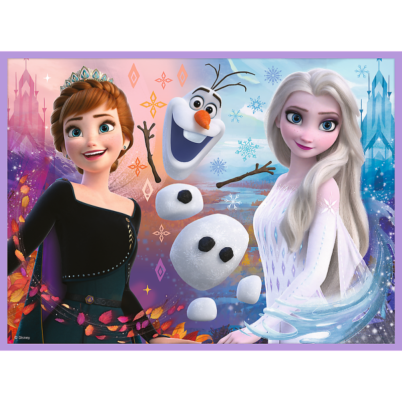 Trefl Frozen 30+48 Det. Dėlionė-Žaidimas Ledo Šalis 2