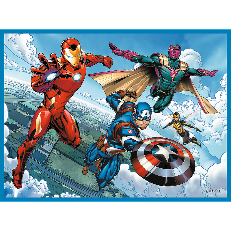 Trefl Avengers 30+ 48+ 24 Memo Kortelės, Dėlionė-Žaidimas
