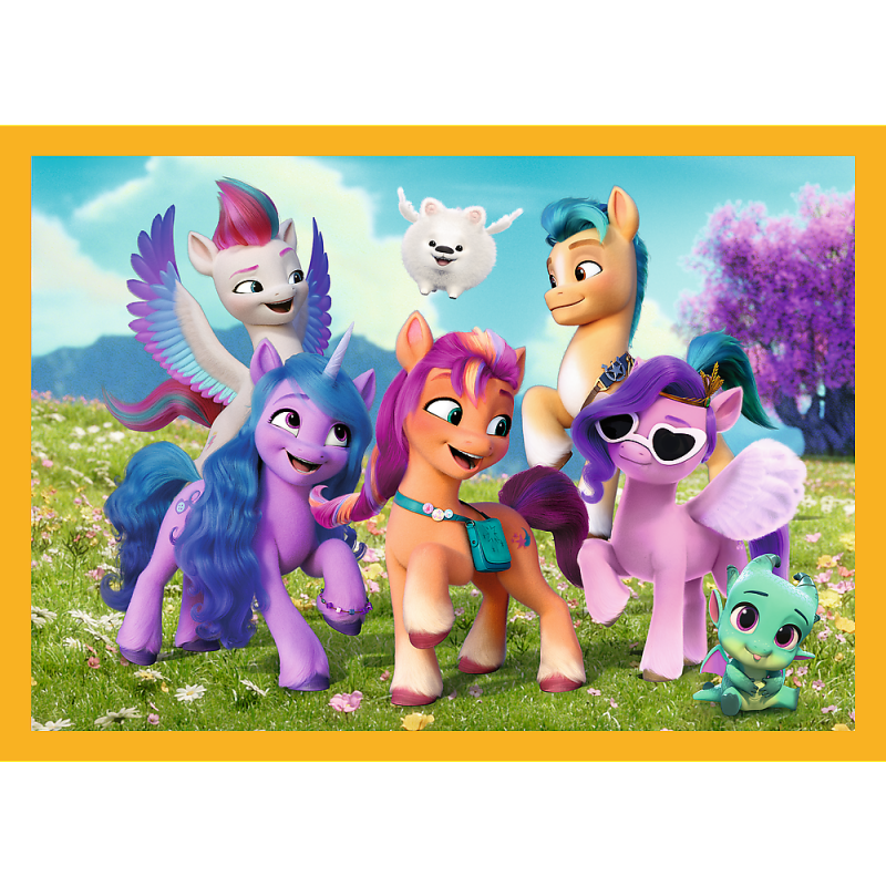 Trefl My Little Pony 4 Dėlionių Rinkinys Mano Mažasis Ponis