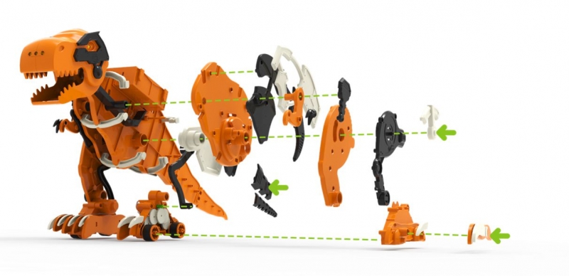 Xtrem Bots Robotas-Tiranozauras Rex