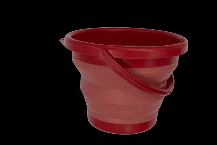 Compactoys Kibirėlis Su Smėlio Žaislais, Raudonas