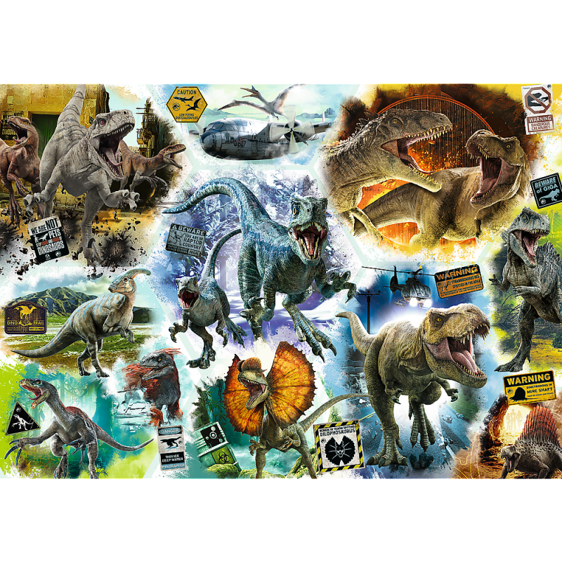 Trefl Jurassic Park Dėlionė Juros Periodo Parkas, 1000 Det.