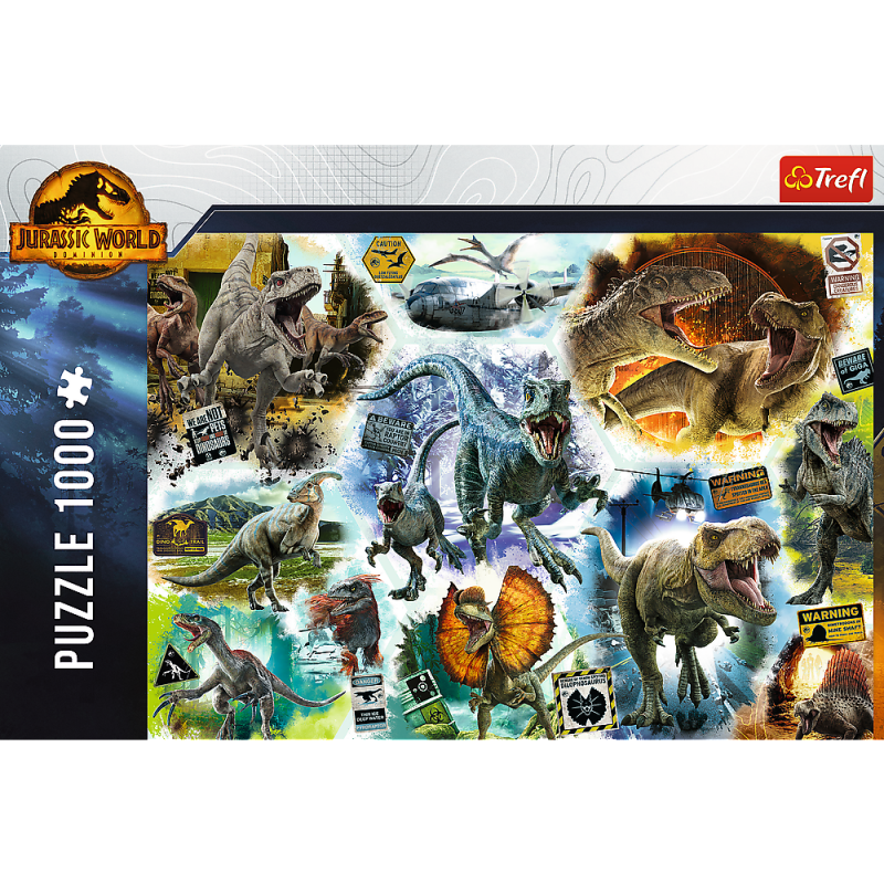 Trefl Jurassic Park Dėlionė Juros Periodo Parkas, 1000 Det.