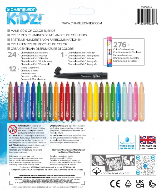 Blendy Pens Žymekliai, 24 Vnt.