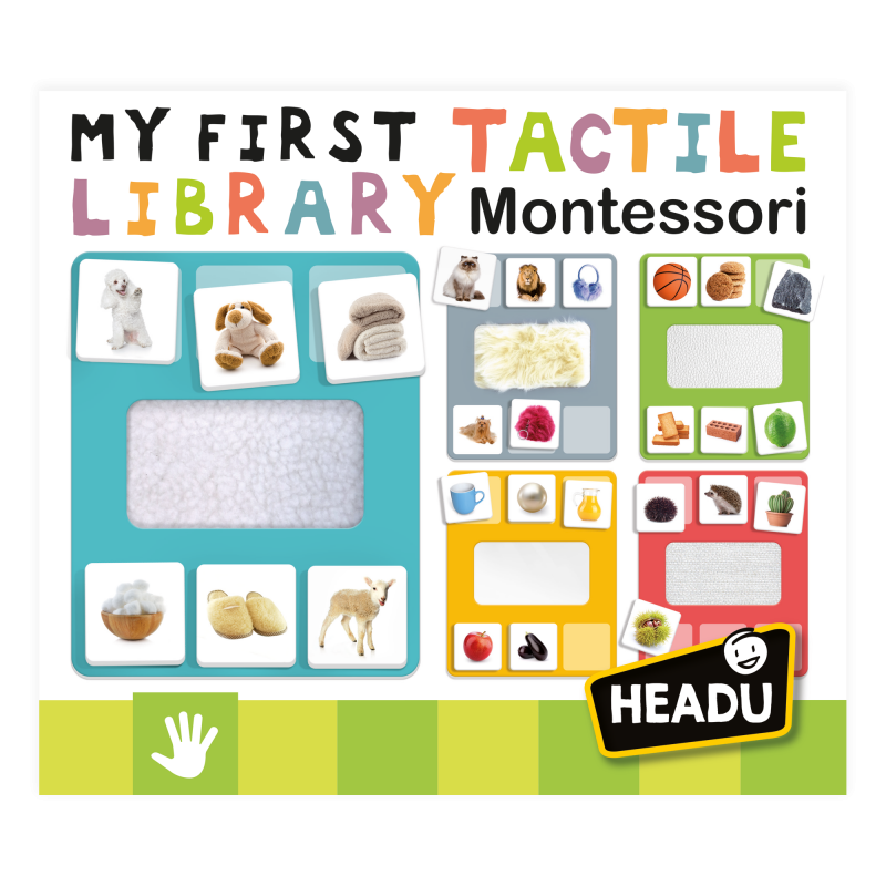 Headu Montessori Žaidimas Lytėjimo Biblioteka
