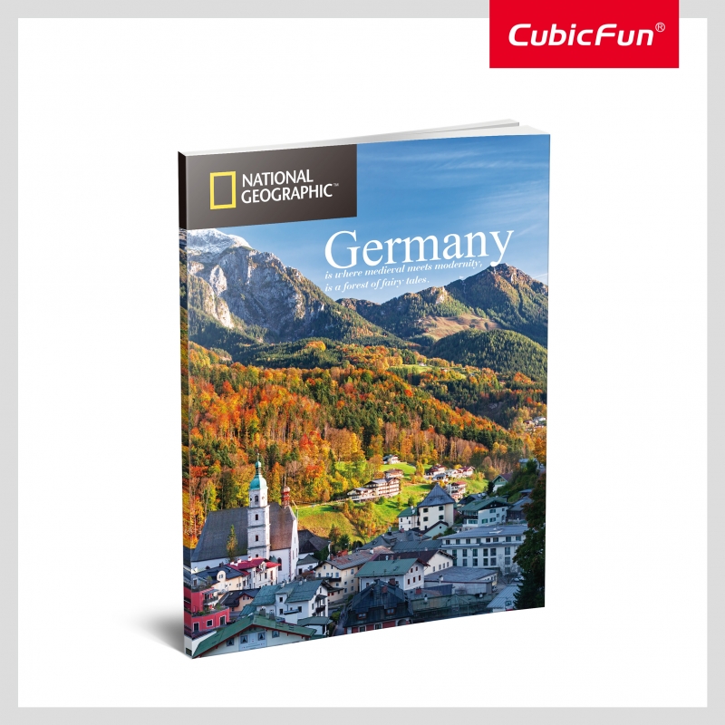Cubicfun 3D Dėlionė Neuschwanstein Pilis