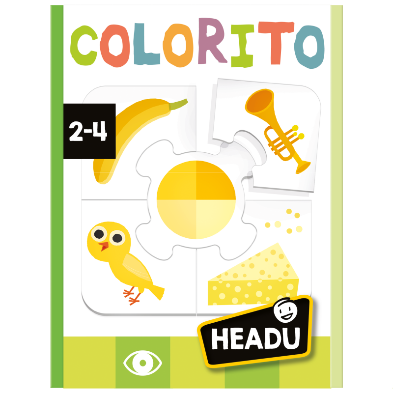 Headu Lavinantis Žaidimas-Dėlionė Colorito