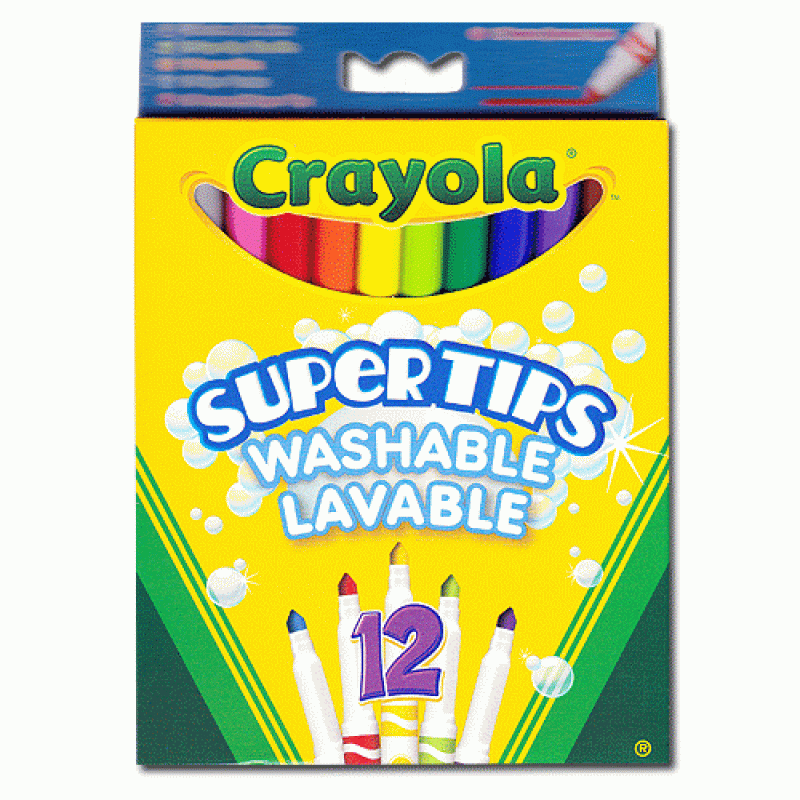 Crayola Flomasteriai (12 Vnt.)
