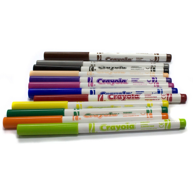 Crayola Flomasteriai (12 Vnt.)