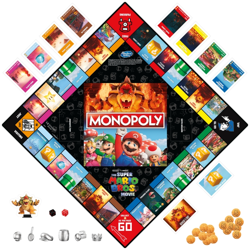 Monopoly Žaidimas Monopolis: Super Mario (Anglų Kalba)