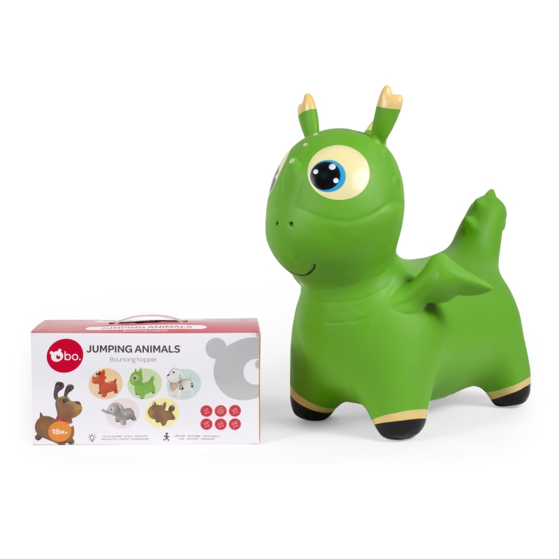 Bo. Šokliukas Žalias Dinozauras