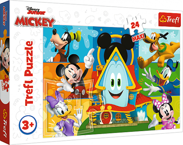 Trefl Mickey Mouse Maxi Dėlionė Peliukas Mikis, 24 Det.