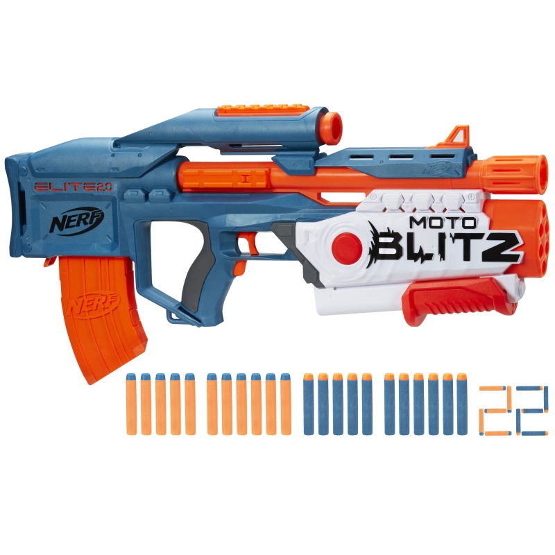 Nerf Elite 2.0 Šautuvas Motoblitz Cs 10