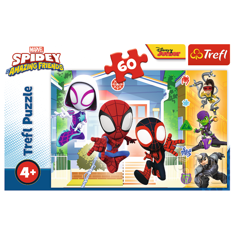 Trefl Spider-Man Dėlionė Spidey 60 Det.
