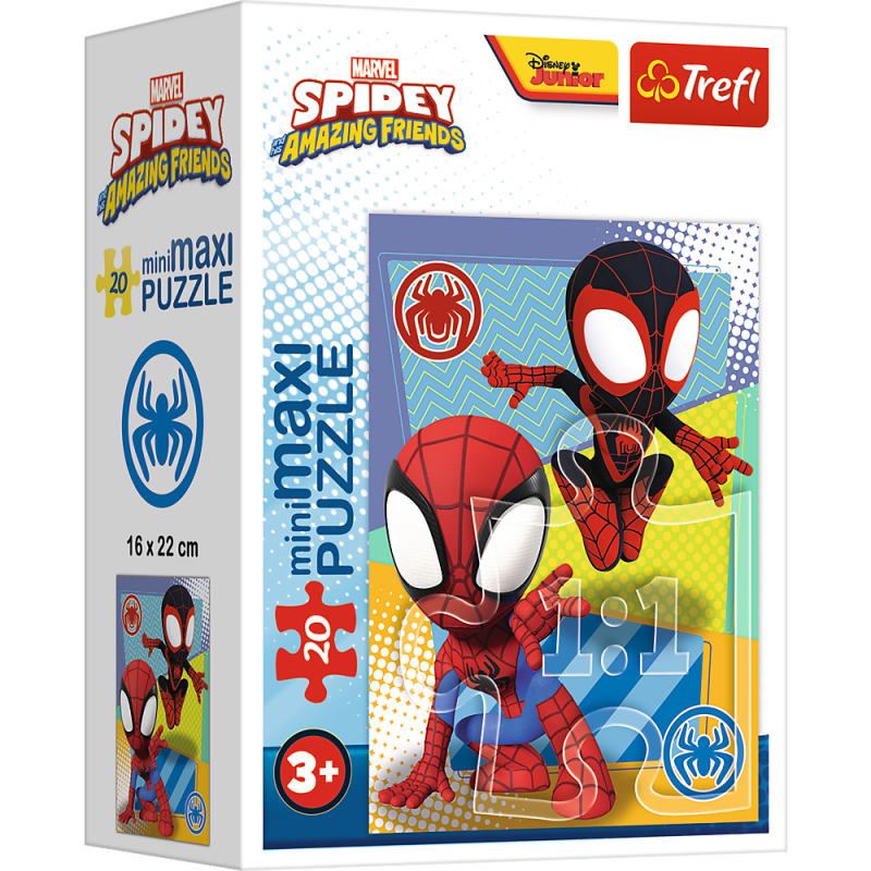 Trefl Spider-Man Mini Maxi Dėlionė Spidey, 20 Det.