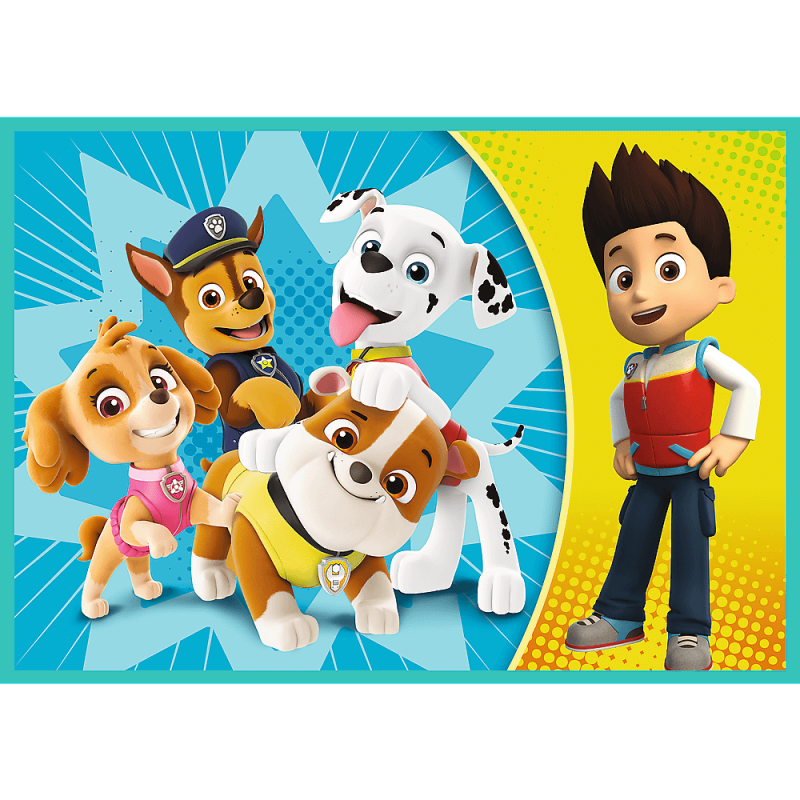 Trefl Paw Patrol 4 Dėlionių Rinkinys Šuniukas-Patrulis
