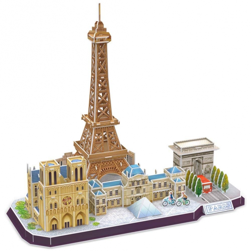 Cubicfun 3D Dėlionė Paryžius