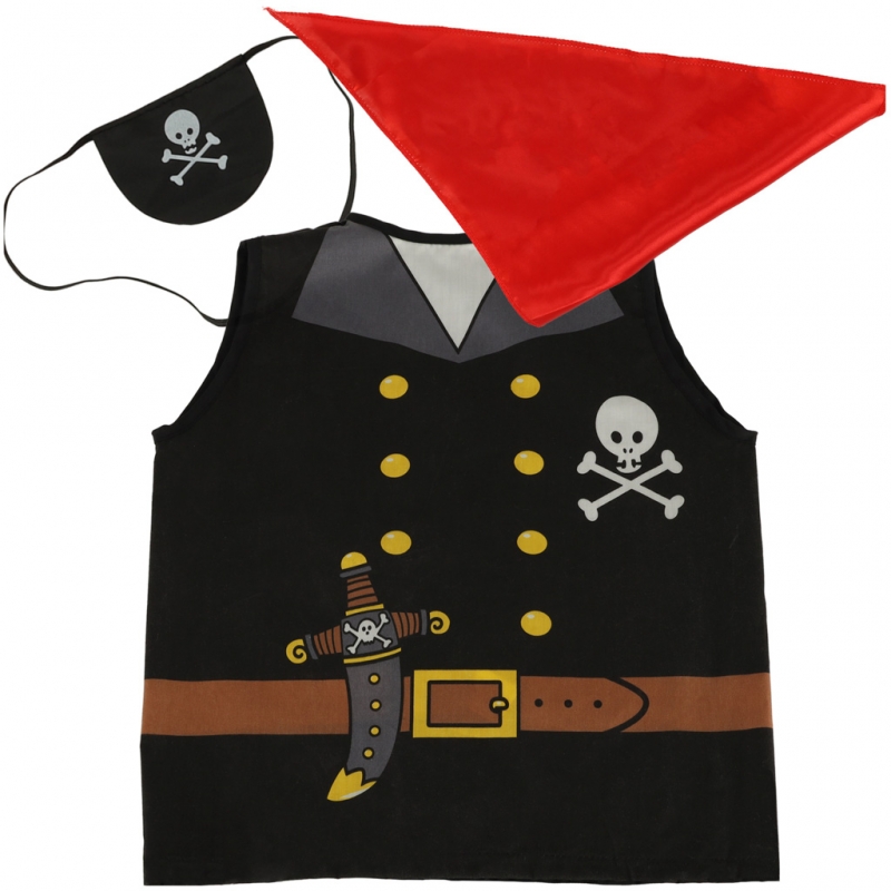 Piratų Jūreivio Karnavalinis Kostiumas 3-8 Metų Amžiaus