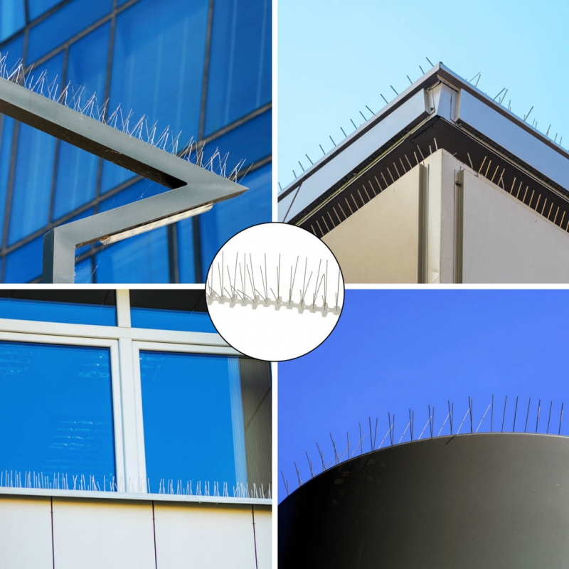 Metaliniai Smaigai Balandžiams 50 X 11 X 4 Cm