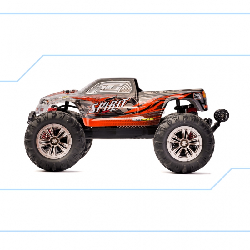 Rc Automobilis Q901 Bešepetėlinis 1:16 2.4G 4Ch 52Km/h Raudonas