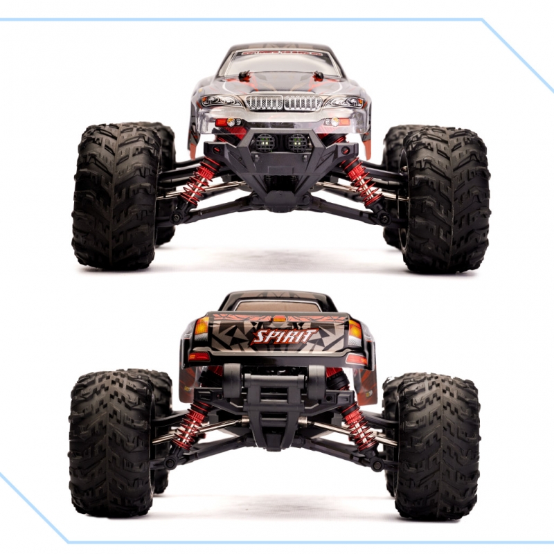 Rc Automobilis Q901 Bešepetėlinis 1:16 2.4G 4Ch 52Km/h Raudonas