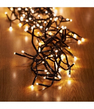 30 m 500 LED lauko lempučių šventinė girlianda (šiltai balta)