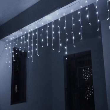 12 m 300 LED varveklių šventinė girlianda (šaltai balta)
