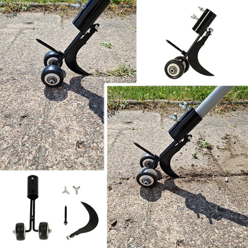 Piktžolių Pjovimo Antgalis Su Kabliuku, Juoda