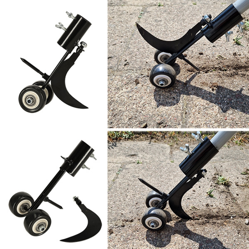 Piktžolių Pjovimo Antgalis Su Kabliuku, Juoda