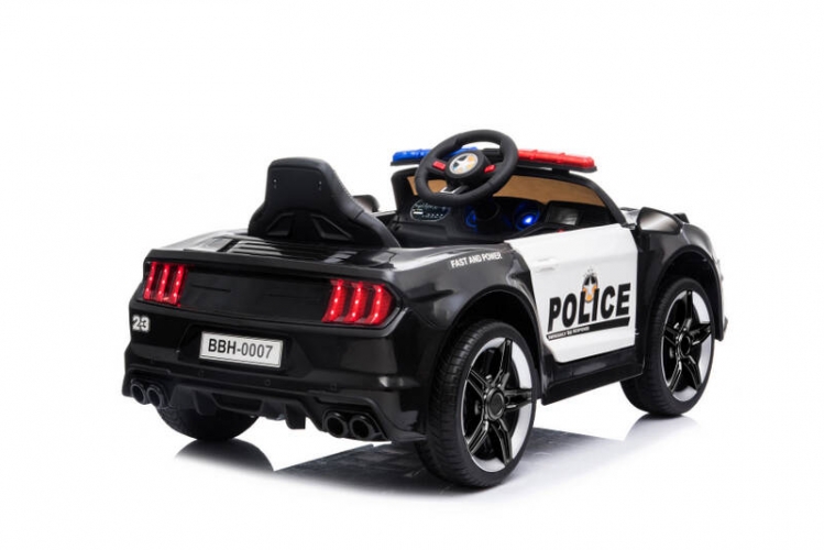 Automobilis Su Akumuliatoriumi Ford Mustang Policija, 12V