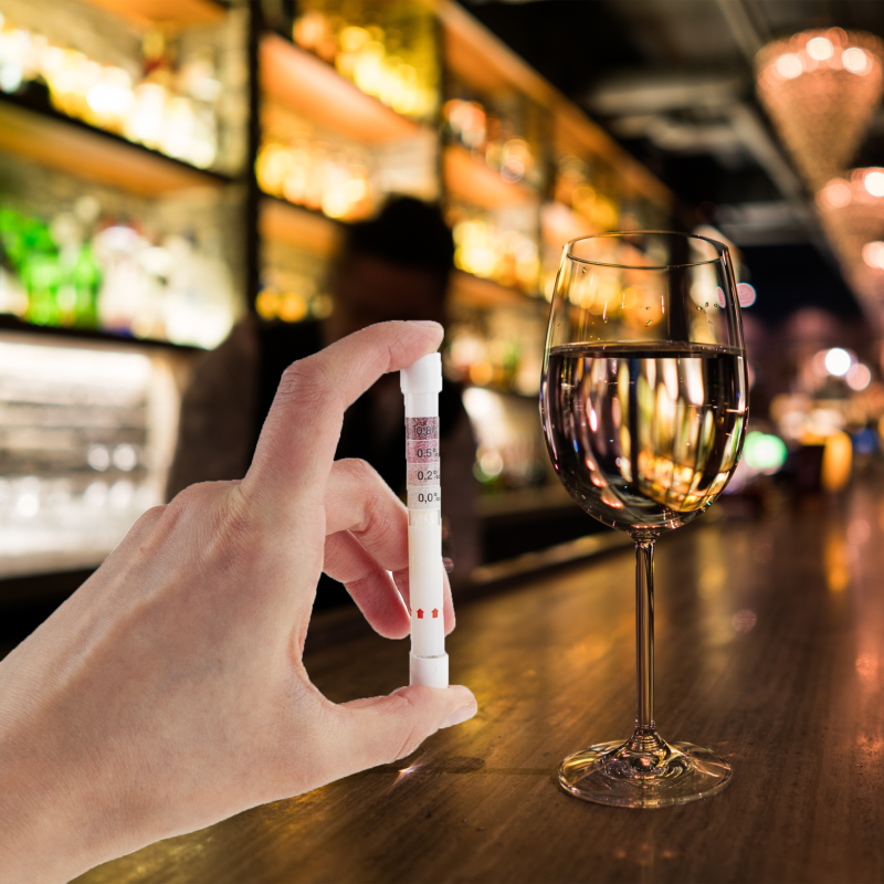 Vienkartinis alkoholio - blaivumo testas