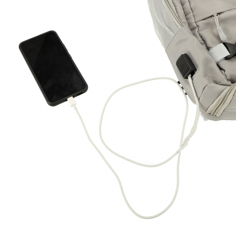 Vandeniui Atspari Kelioninė Kuprinė, 45 x 16 x 28 cm, Pilka