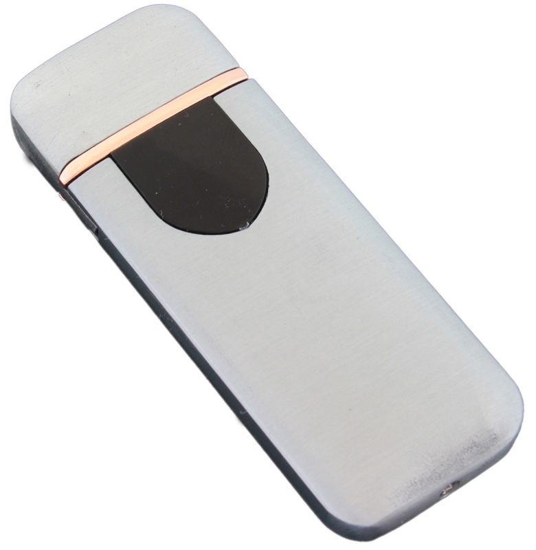 USB Įkraunamas Žiebtuvėlis, Sidabrinis