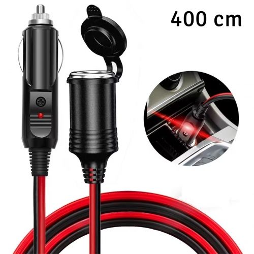 12 V Cigarečių Degiklio Prailgintuvas, 4 m