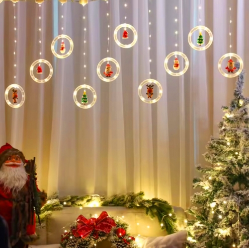 LED Kalėdinės Girliandos Su Figūromis, 4,5 m