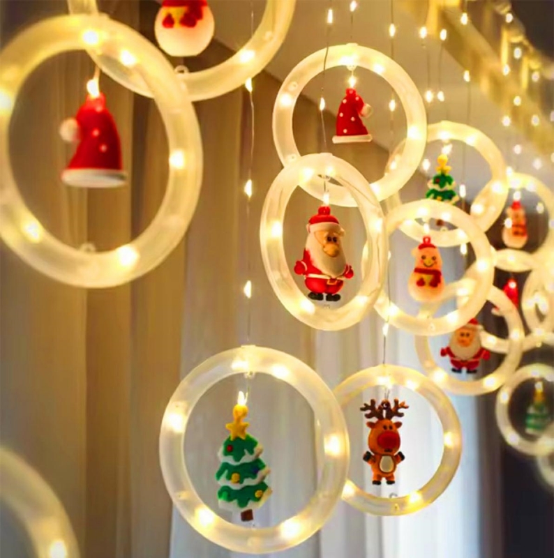 LED Kalėdinės Girliandos Su Figūromis, 4,5 m