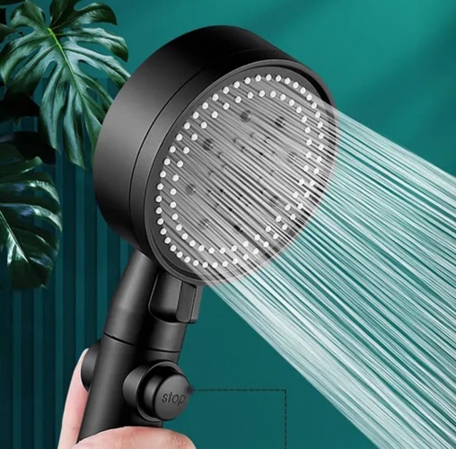 Dušo Maišytuvas Su Priedais, Juodas