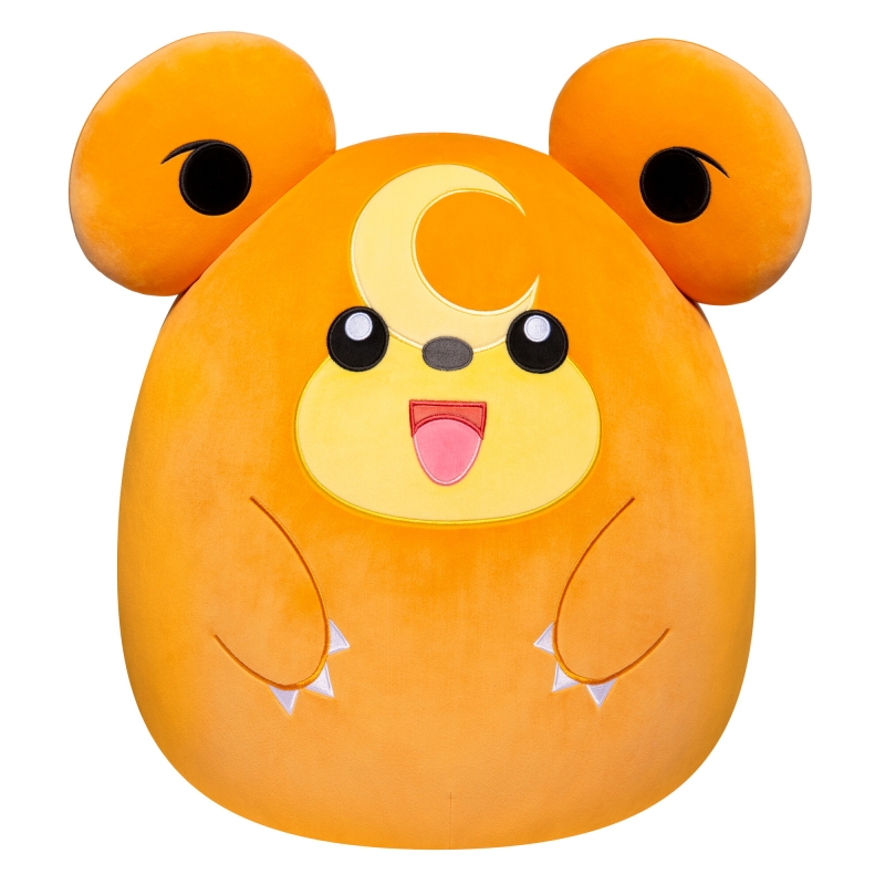 Squishmallows Pokemon Pliušinis Žaislas Teddiursa, 50 cm