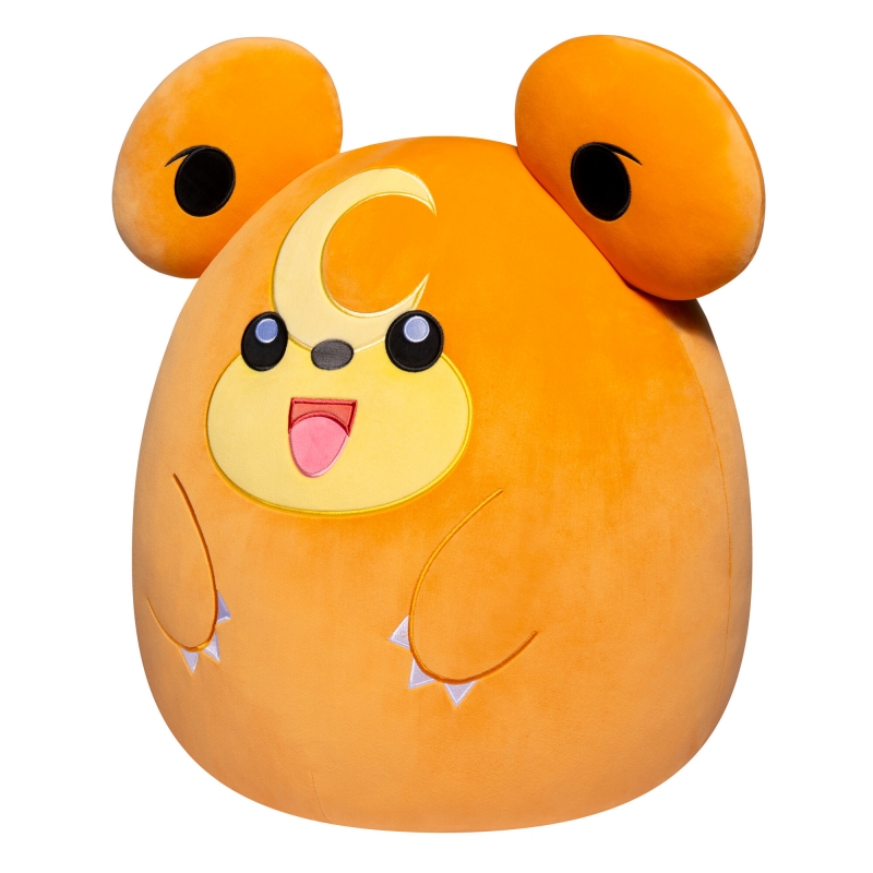 Squishmallows Pokemon Pliušinis Žaislas Teddiursa, 50 cm