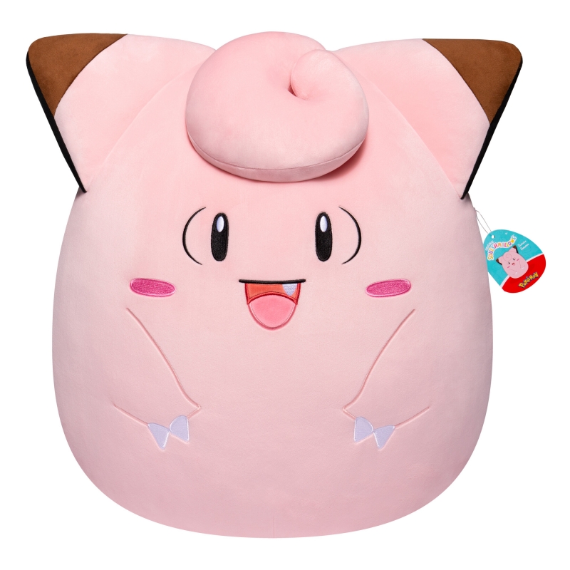 Squishmallows Pokemon Pliušinis Žaislas Clefairy, 50 cm