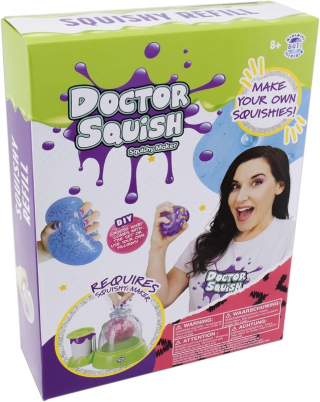 Doctor Squish Suspaudžiamų Kamuoliukų Gaminimo Rinkinio Papildymas